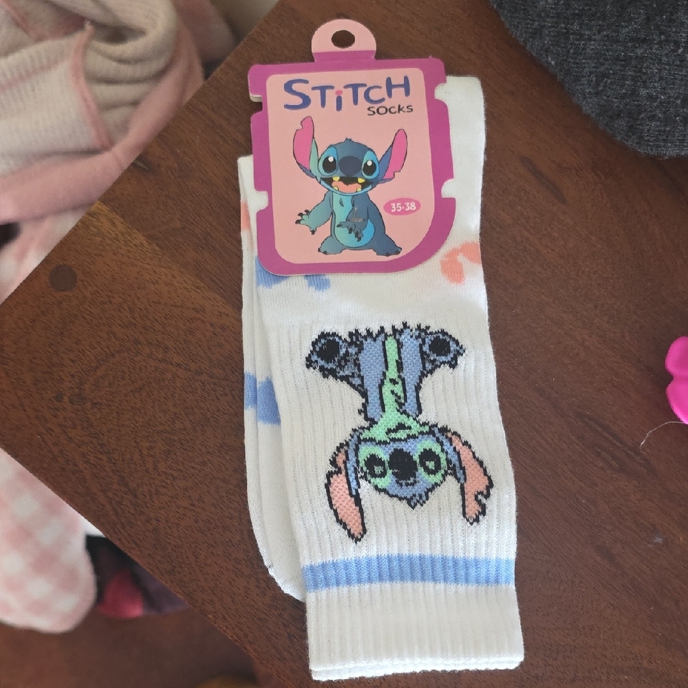 Socks - White and Blue